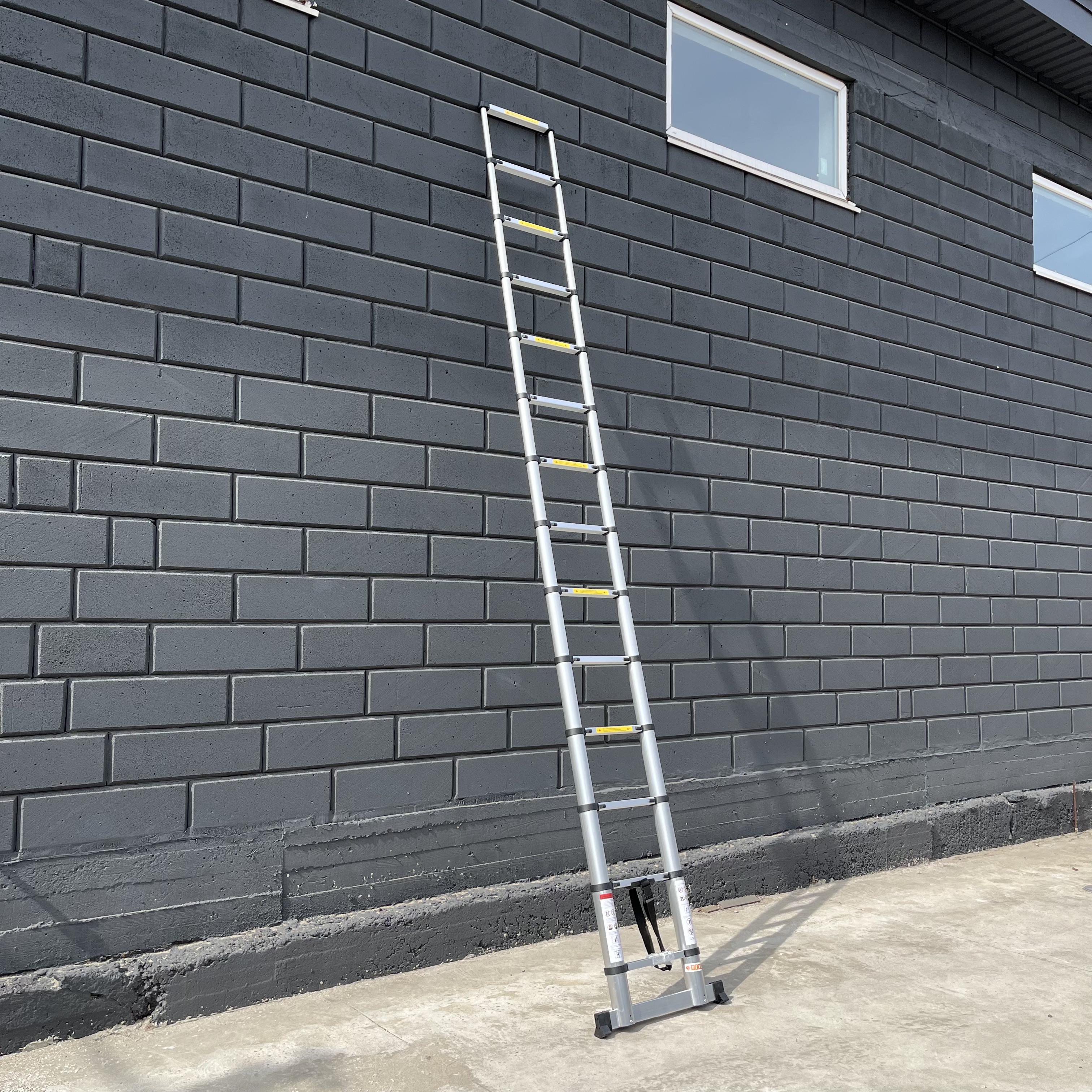 Лестница раздвижная телескопическая 14 ступеней - фото 4 Лестница раздвижная телескопическая 14 ступеней - фото 4