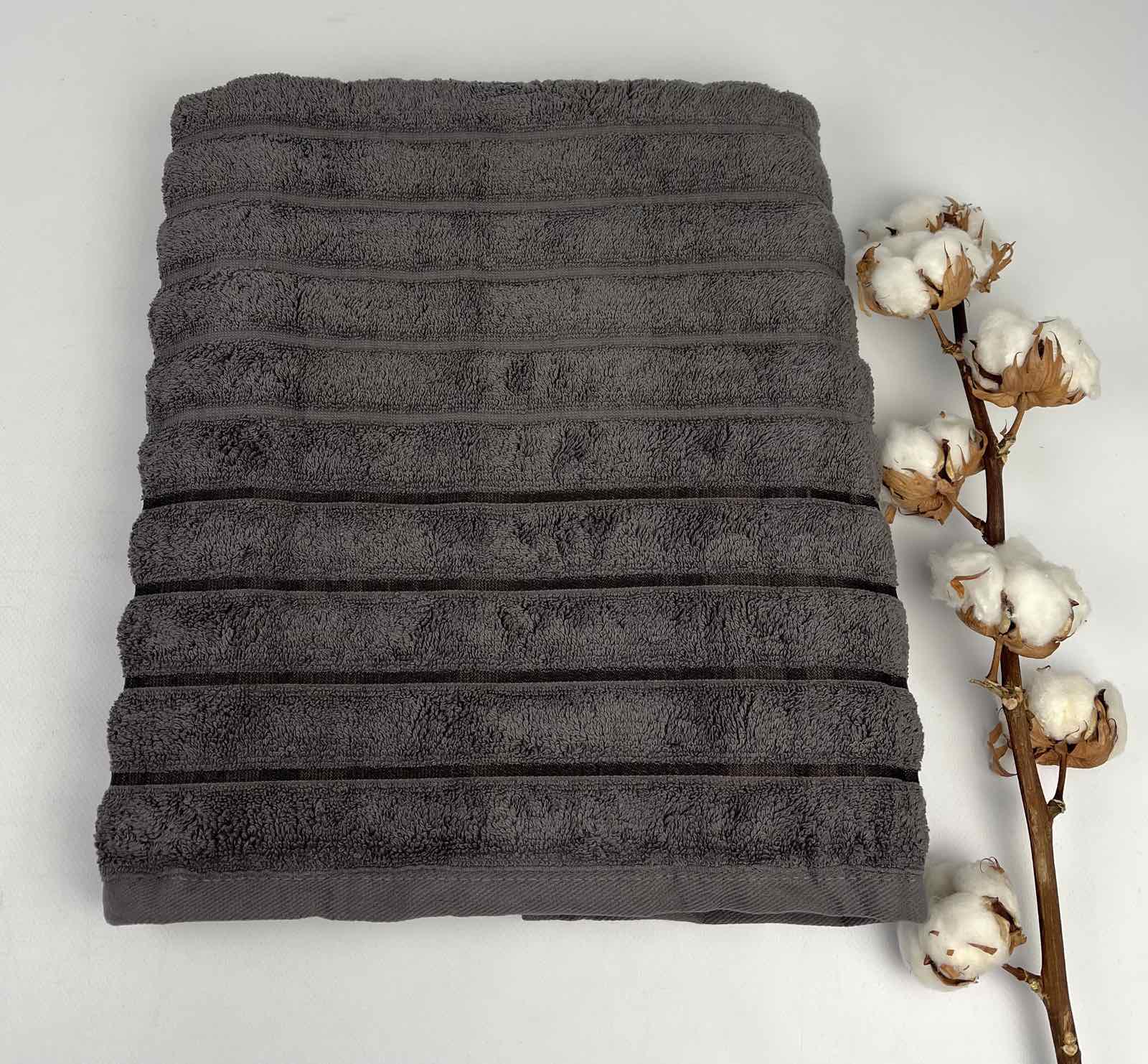 Рушник Philippus Delux Cotton Barbaros А142 70x140 см Коричневий (CN31734) - фото 1