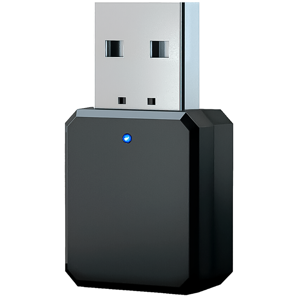 Приемник звука с микрофоном Addap UBA-01 2 Bluetooth 5.1 USB/AUX