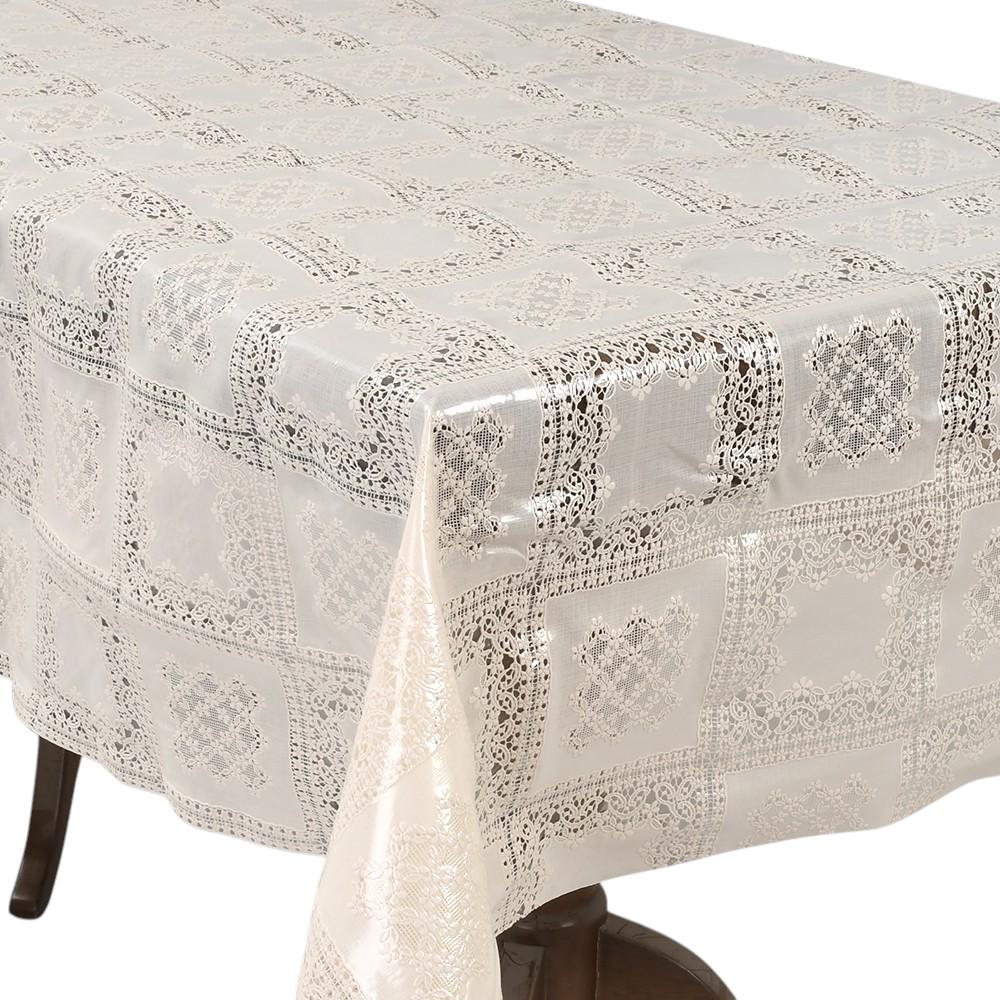 Клеенка на стол Lace MA-5737 1,37х20 м Бежевый (33458784)