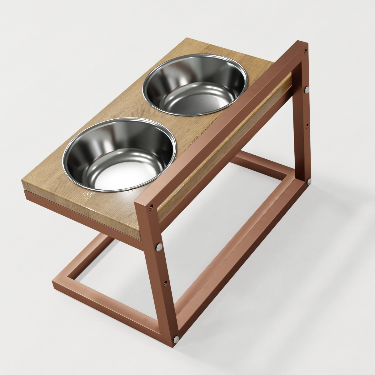 Миски на регульованій підставці для середніх собак Hollky Flex M 2х0,85 л (FM-422530-GLNT) - фото 8