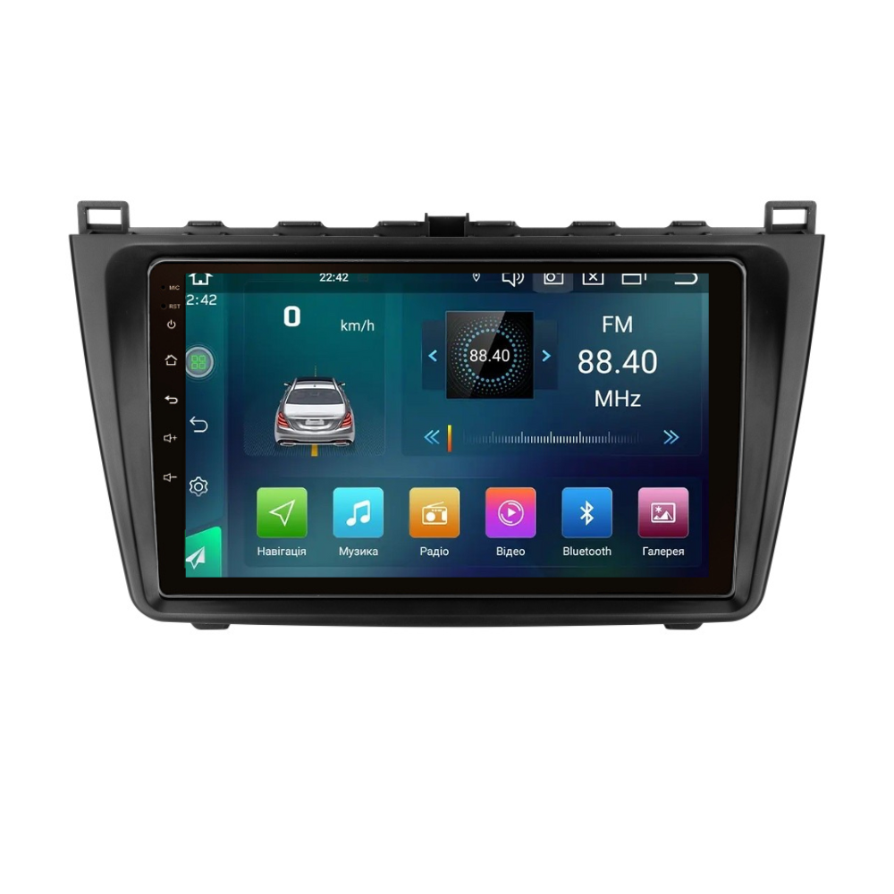 Магнитола штатная CYCLONE C9-006 DVR DSP Carplay 2/32 GB для Mazda 6 2007-2012 г. (AR-81290)