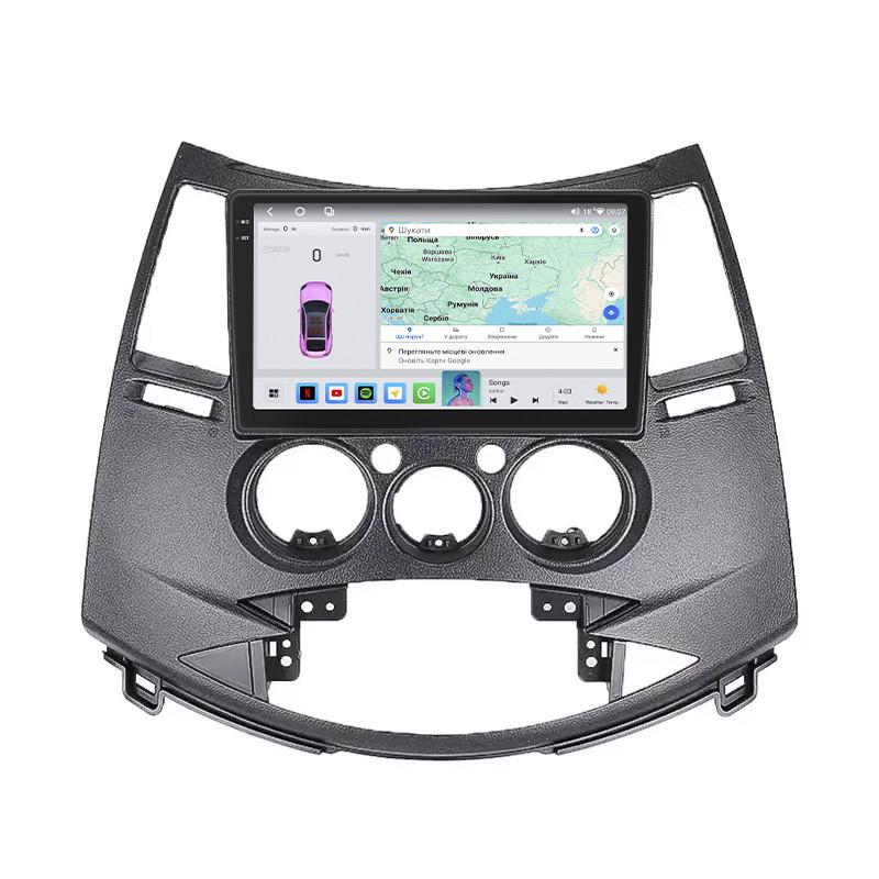 Автомагнитола Lesko для Mitsubishi Grandis 2003 9" 4/64 QLED CarPlay 4G Wi-Fi GPS 360