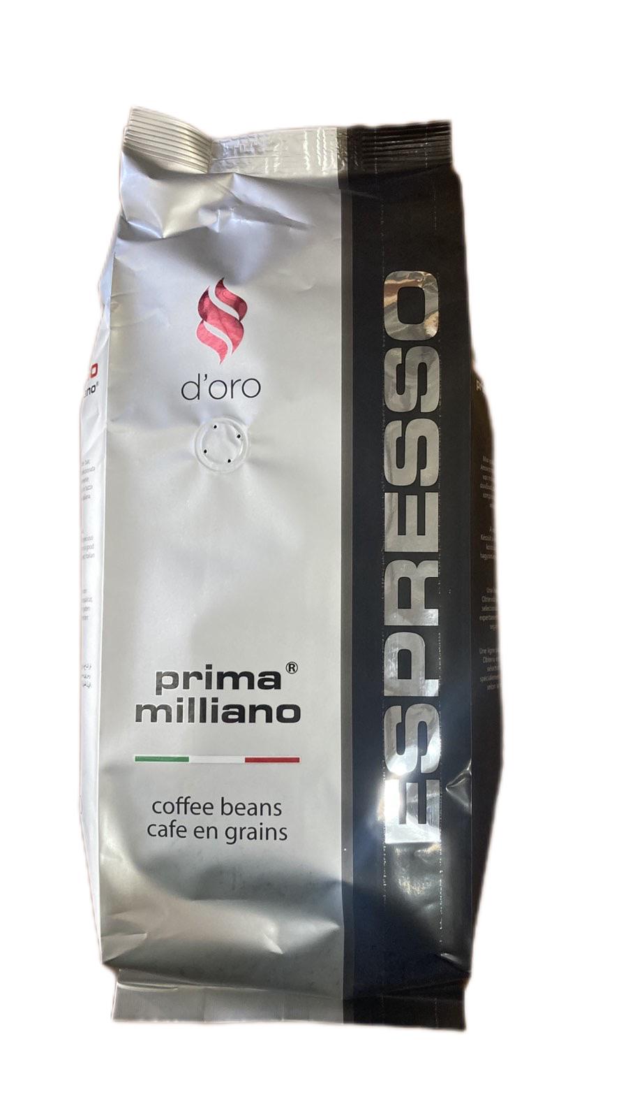 Кофе зерновой Prima Milliano ESPRESSO ORO 1000 г (00826)