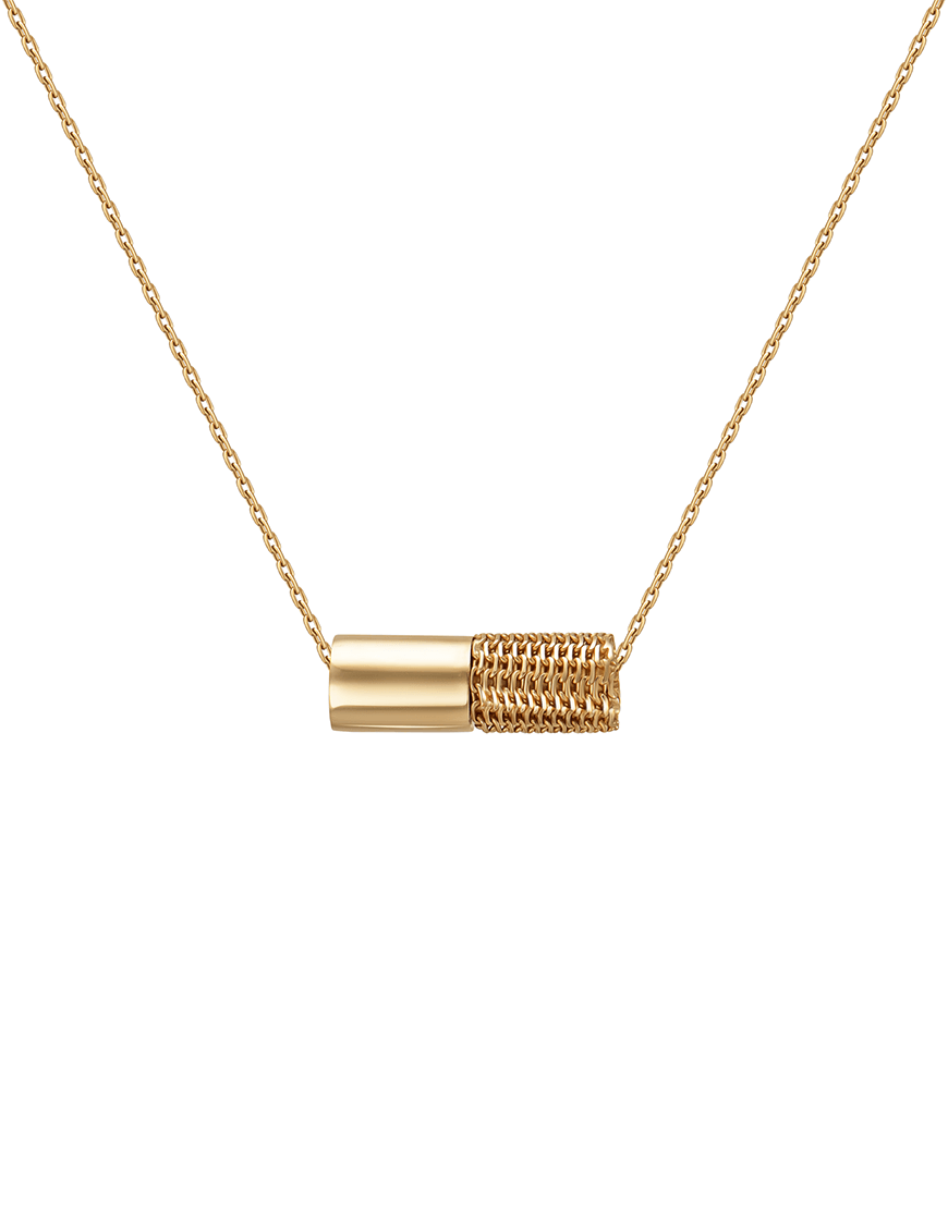 Кольє Rope Lock жіноче RIMMART JEWELRY жовте One size Кольє Rope Lock жіноче RIMMART JEWELRY жовте One size