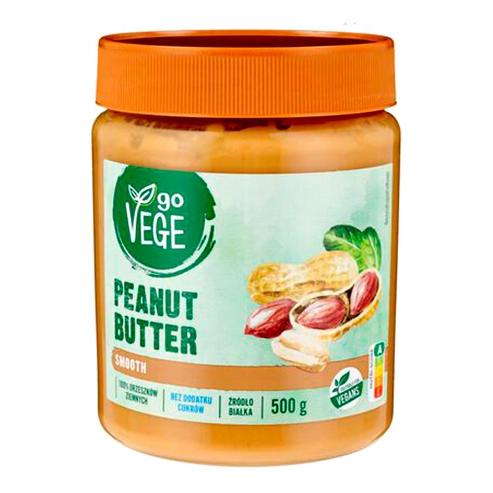 Паста арахісова Go Vege Penut Butter SMOOTH 500 г (2305805845)