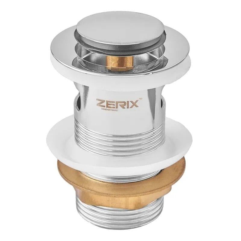 Клапан донный Zerix BV-05 Click-Clack 1 1/4" для умывальника Хром глянцевый (ZX6022)