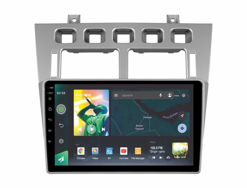 Автомагнітола штатна Sigma X9464 4/64 GB для Chery A5 A21 2006-2010/Cowin 3 A21 2010-2011/Vortex Estina 2008-2012 9" (AR-71806)