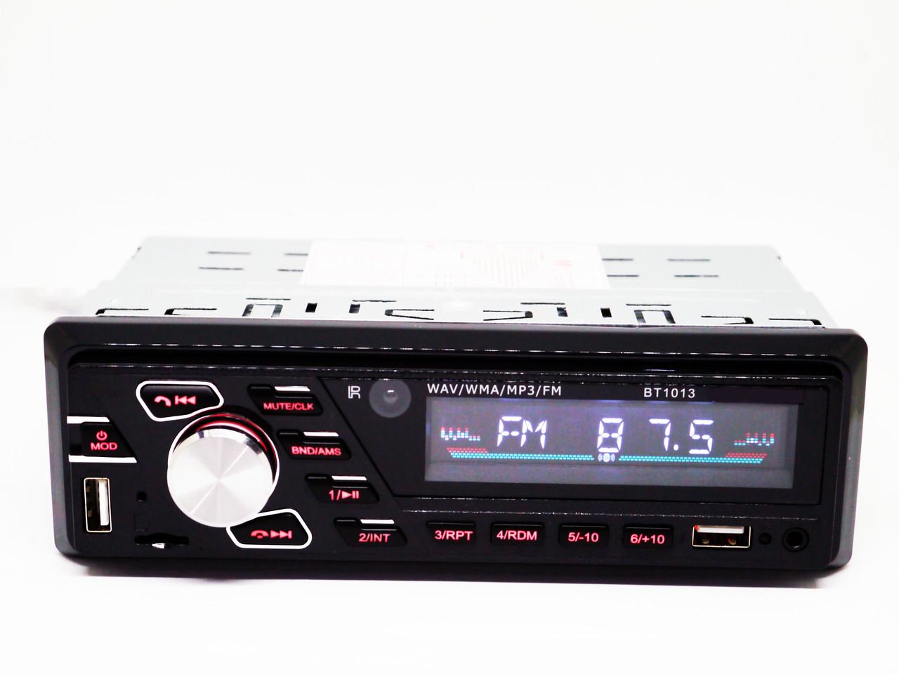 Автомагнитола Pioneer 1013BT USB/microSD/FM/AUX + Bluetooth с пультом ДУ 4x50 Вт
