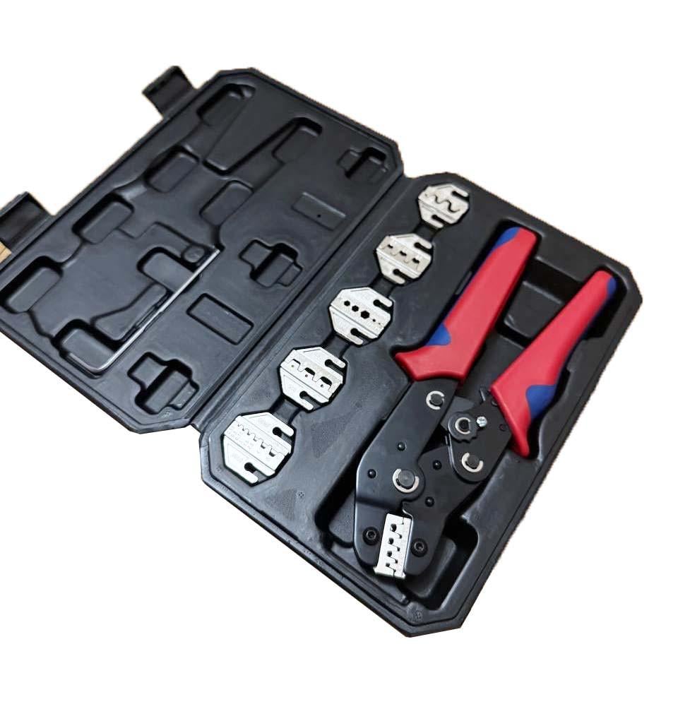 Кримперпресс клещи для обжима SN-58B CLAMPLUS со сменными матрицами 6в1 и кейс Red - фото 6 Кримперпресс клещи для обжима SN-58B CLAMPLUS со сменными матрицами 6в1 и кейс Red - фото 6