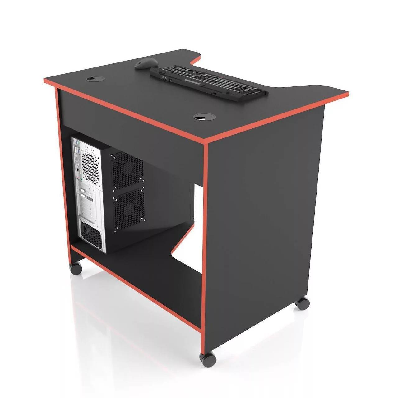 Стол компьютерный XGamer MINI XG10 и XG 08 Черный с красным (12852128) - фото 4