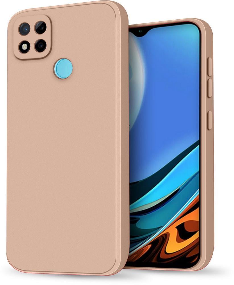 Силиконовый чехол HardCorner Xiaomi Redmi 9C (с микрофиброй) Powdery (34844-0C)