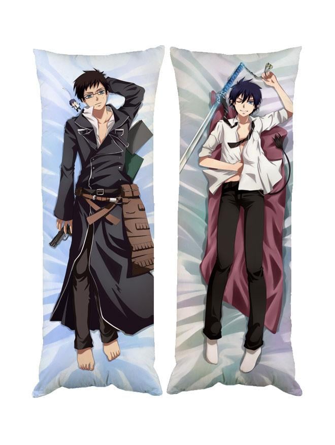 Подушка дакимакура Рин Юкио Окумура аниме Синий Экзорцист декоративная ростовая для обнимания 60x200 см (1834033621)