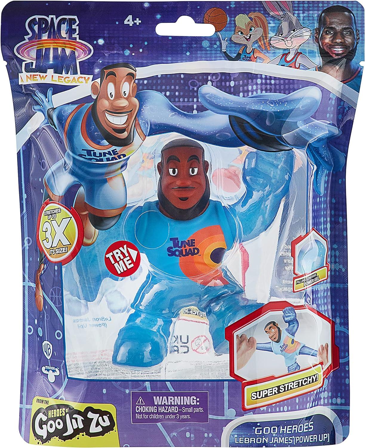 Фигурка-тянучка Heroes of Goo JIT Zu-Space Jam Lebron James - фото 2