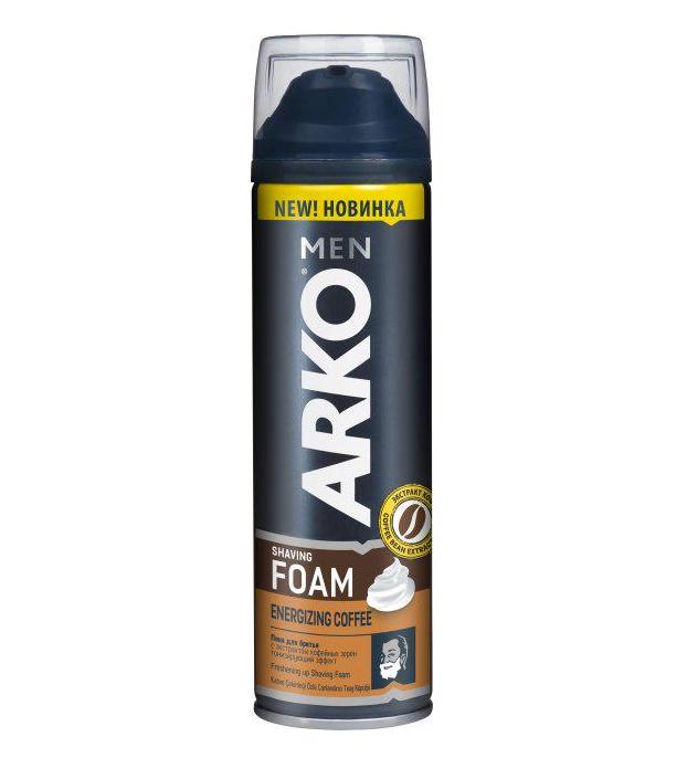 Пена для бритья Arko Energizing Coffee 200 мл (5419)