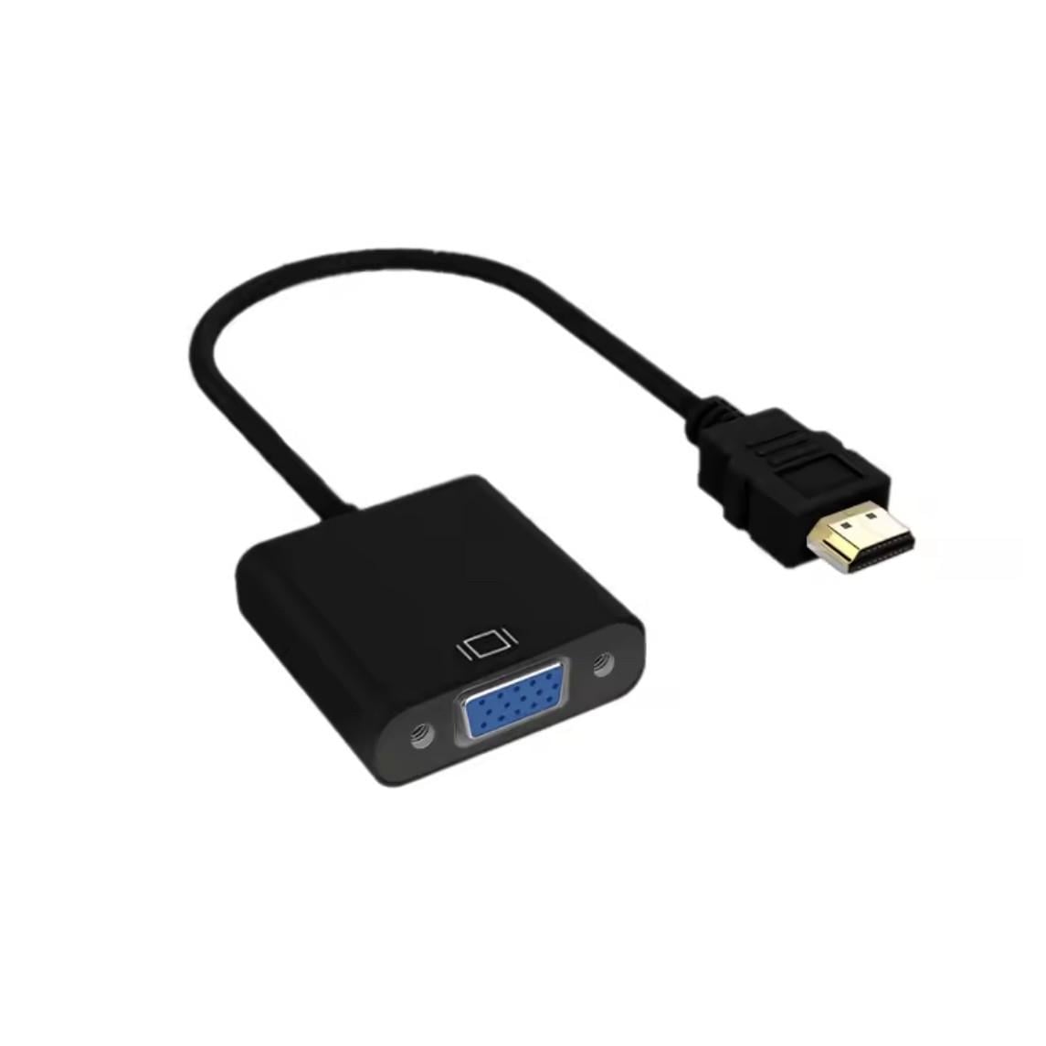 Переходник конвертер HDMI на адаптер VGA 1080P эмулятор монитора (2795768496)
