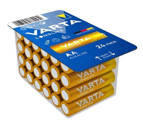 Батарейка Varta Longlife AA/LR6 24 шт.
