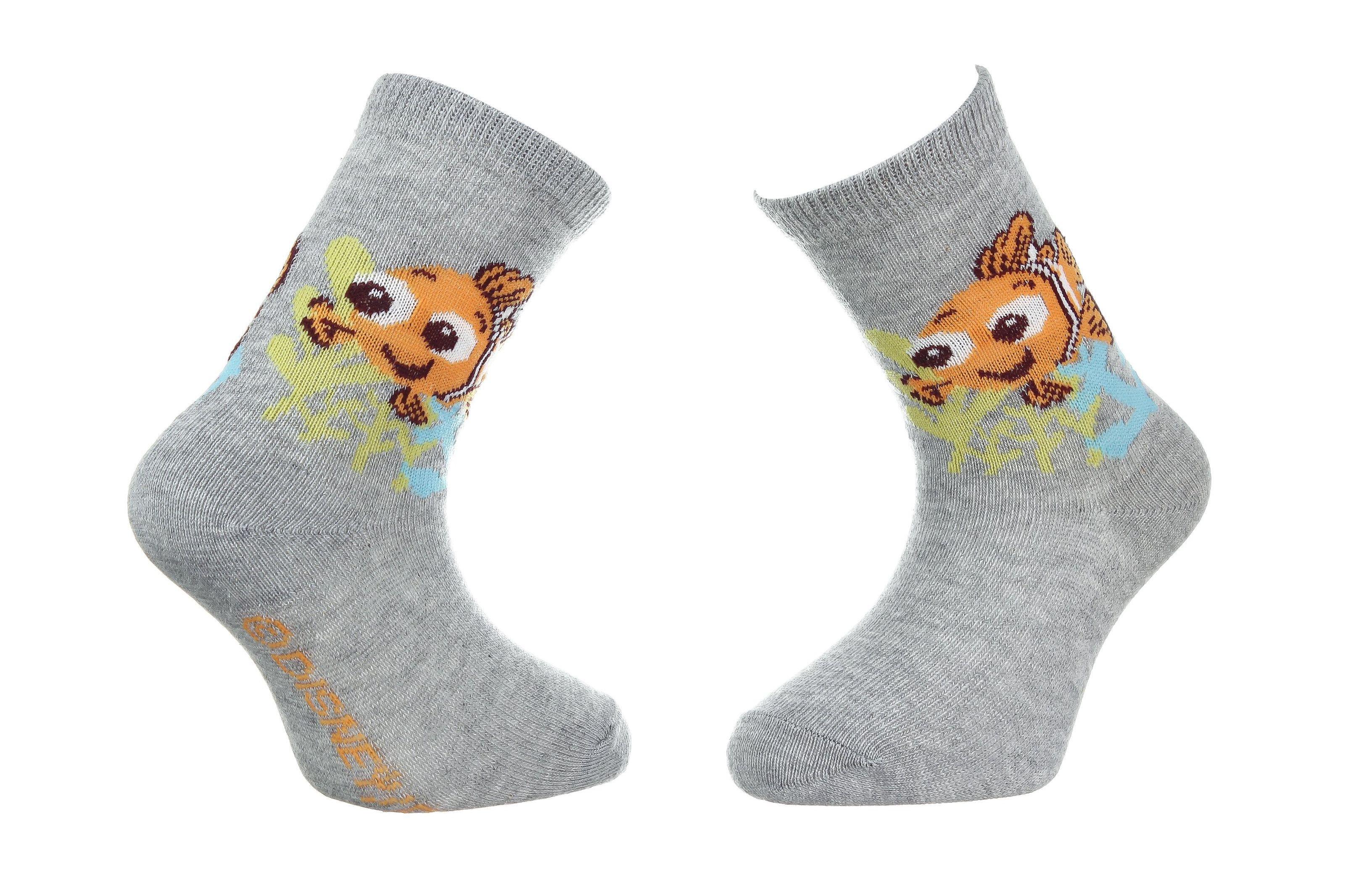 Носки Disney Nemo-Baby Boy Nemo Anchor р. 19-22 Gray (43847651-5)
