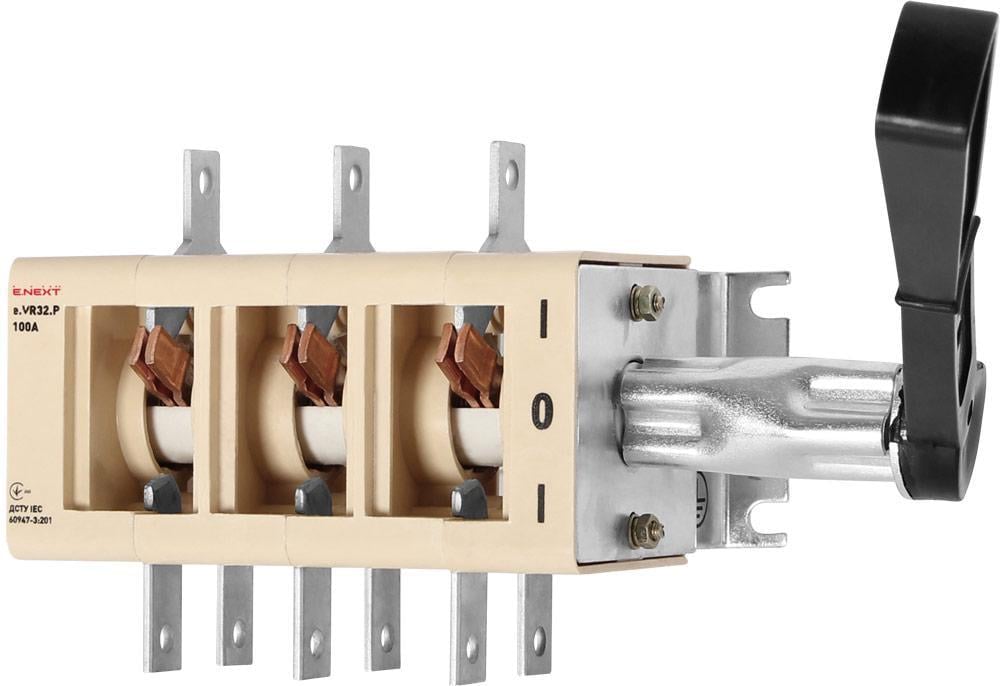 Выключатель-разъединитель ENEXT e.vr32.P100 31В71250 I-0-I 3P 100A 690 V (BP32-31B71250)
