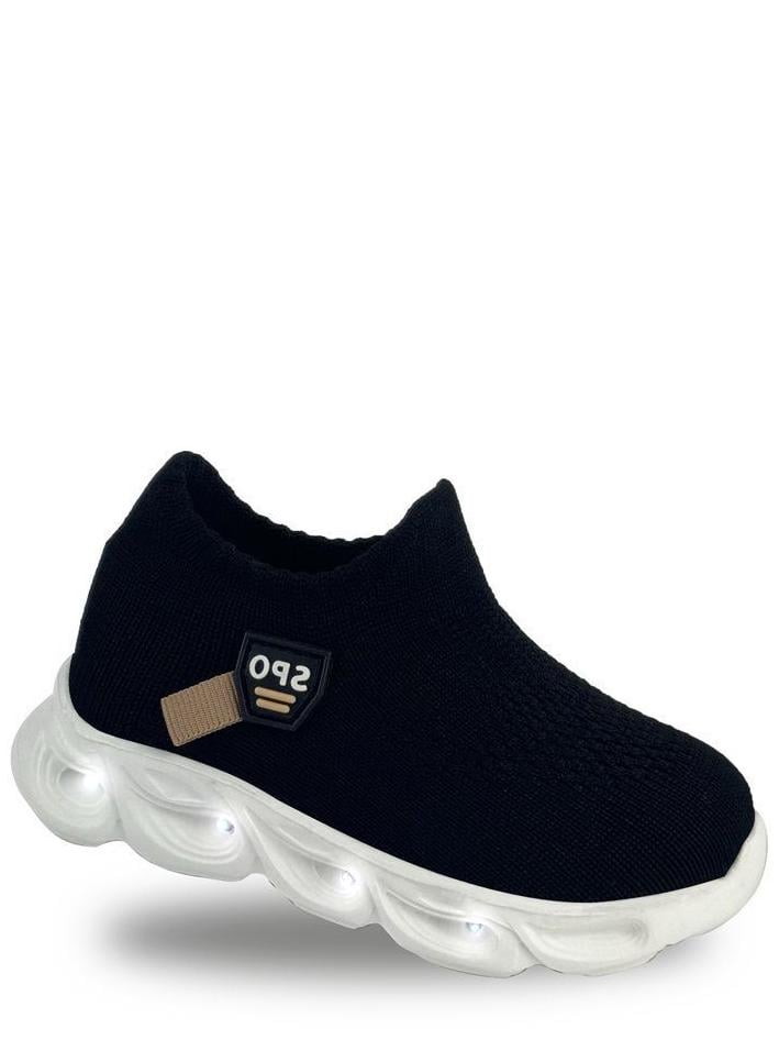 Кроссовки текстильные с LED подстветкой Jong Golf BN11411-0 р. 30 Черный