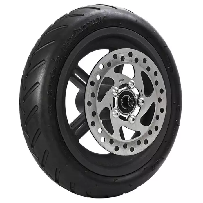 Колесо заднє для електросамоката Xiaomi M365 PRO у зборі з гальмівним диском 120 мм (VR-10942)