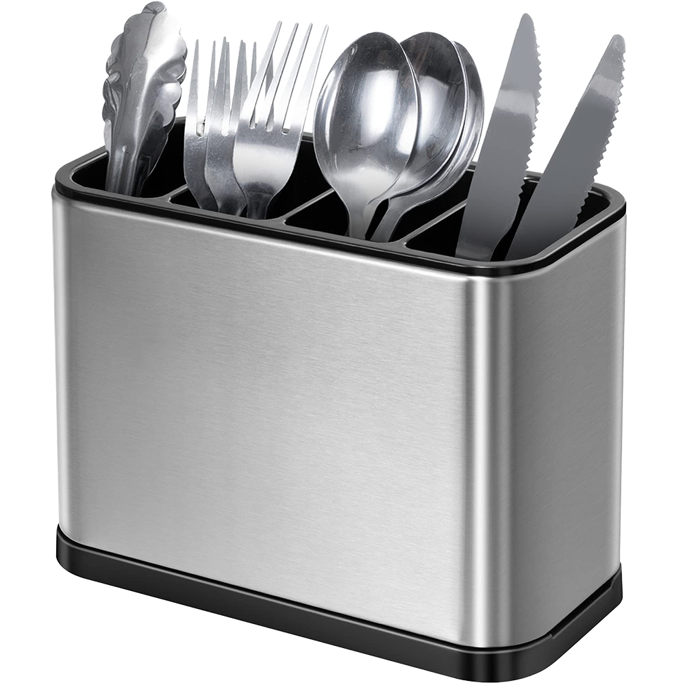 Тримач кухонний для столових приладів Сріблястий (AND1588) Тримач кухонний для столових приладів Сріблястий (AND1588)