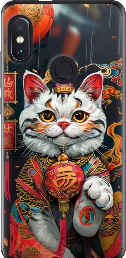 Чохол на Xiaomi Redmi Note 5 China Cat v2 (6135t-1516-42517) Чохол на Xiaomi Redmi Note 5 China Cat v2 (6135t-1516-42517)
