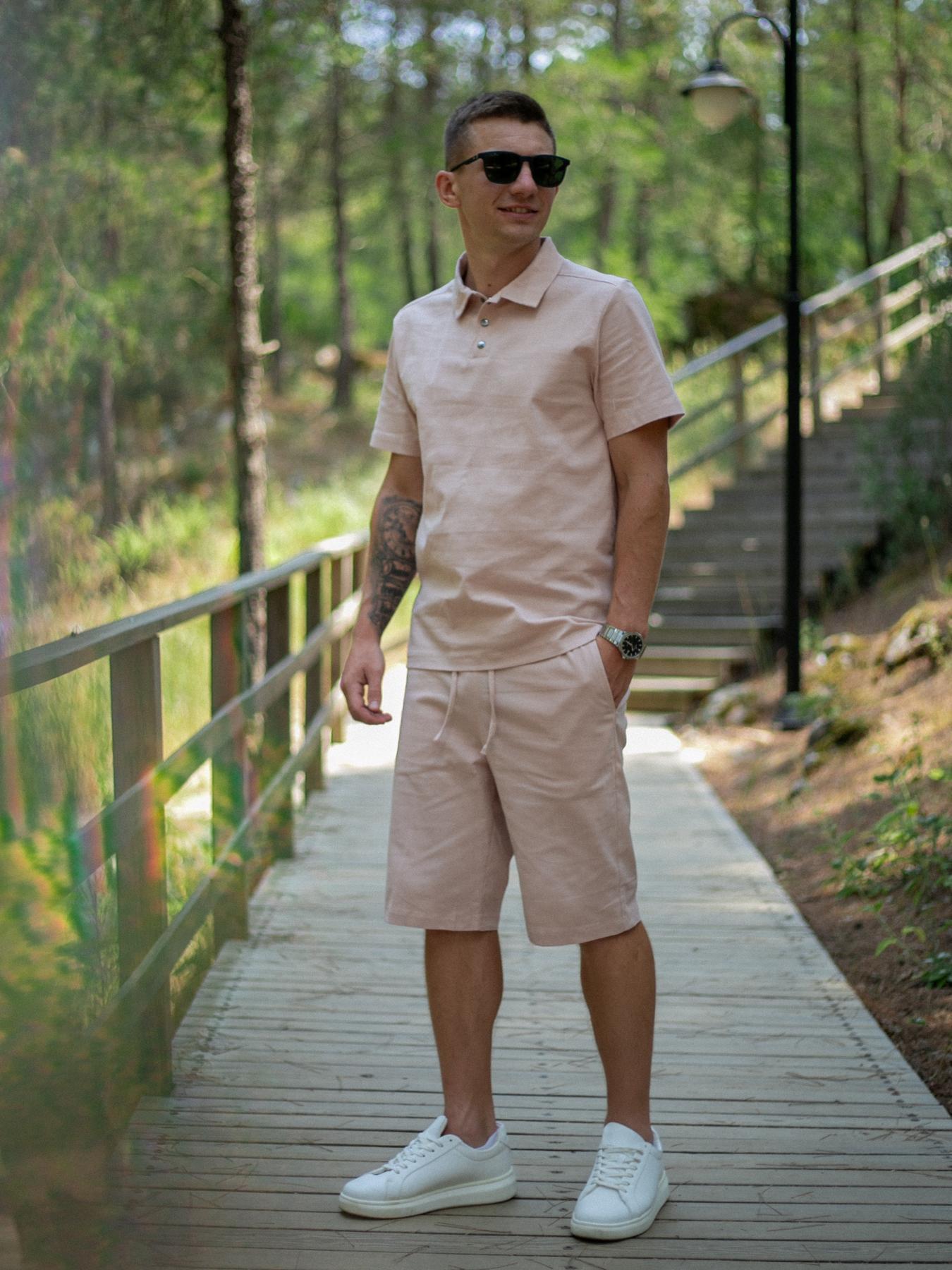 Костюм мужской Flax Intruder льняной XL Бежевый (1624351714/5/4)