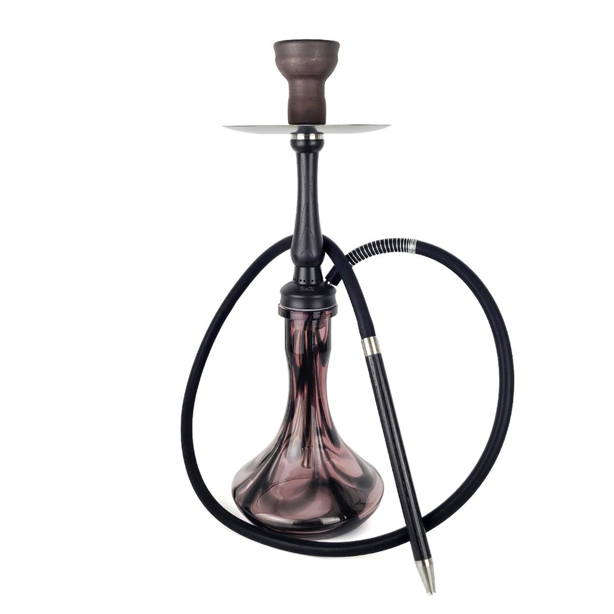 Кальян 2х2 Hookah Medium Black Craft DC Violet/Black - фото 1