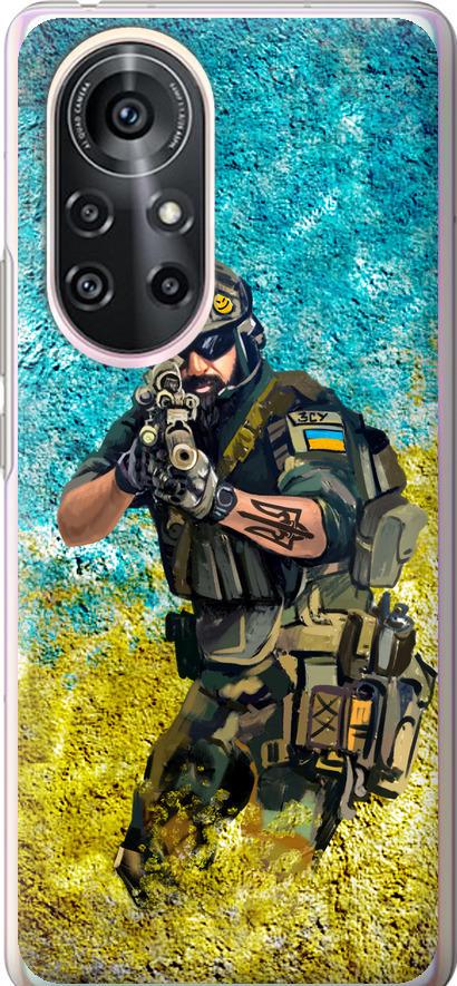 Чохол на Huawei Nova 8 Pro Воїн ЗСУ (5311u-2246-42517)