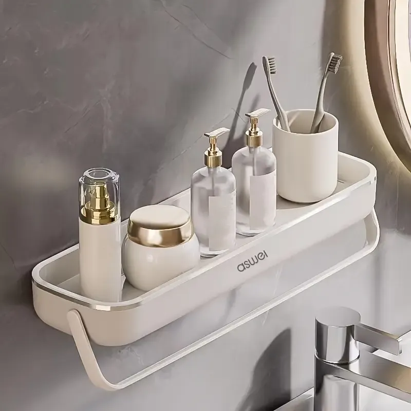 Полиця-органайзер для ванної з тримачем 42х12х5 см Полиця-органайзер для ванної з тримачем 42х12х5 см