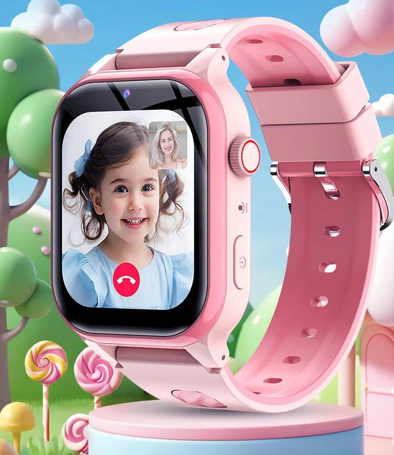 Смарт-годинник дитячий Lemfo Y78 Рожевий (29473034) - фото 4 Смарт-годинник дитячий Lemfo Y78 Рожевий (29473034) - фото 4