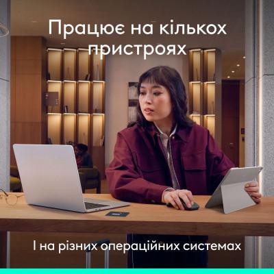 Компьютерная мышка Logitech Mobi Fold Bluetooth Off-White (910-007631) - фото 2
