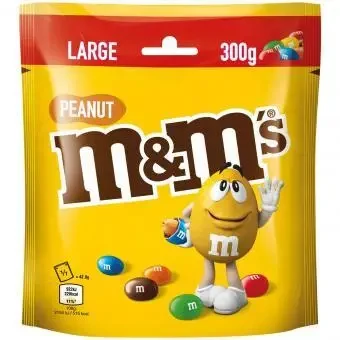 Драже M&M'S Peanut арахіс в шоколаді 300 г