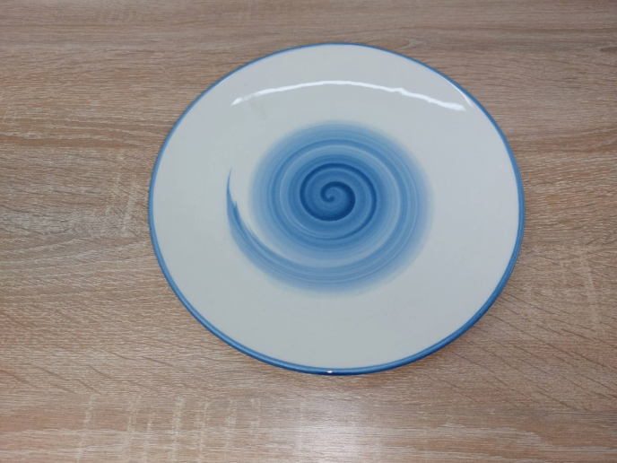 Сервиз столовый OMS TULU фарфор 6 персон 24 шт. волна Белый с голубым (KL24-Briz) - фото 6 Сервиз столовый OMS TULU фарфор 6 персон 24 шт. волна Белый с голубым (KL24-Briz) - фото 6