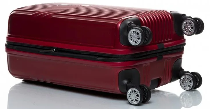 Валіза маленька Sumdex на колесах з полікарбонату 42 л Червоний - фото 5 Валіза маленька Sumdex на колесах з полікарбонату 42 л Червоний - фото 5