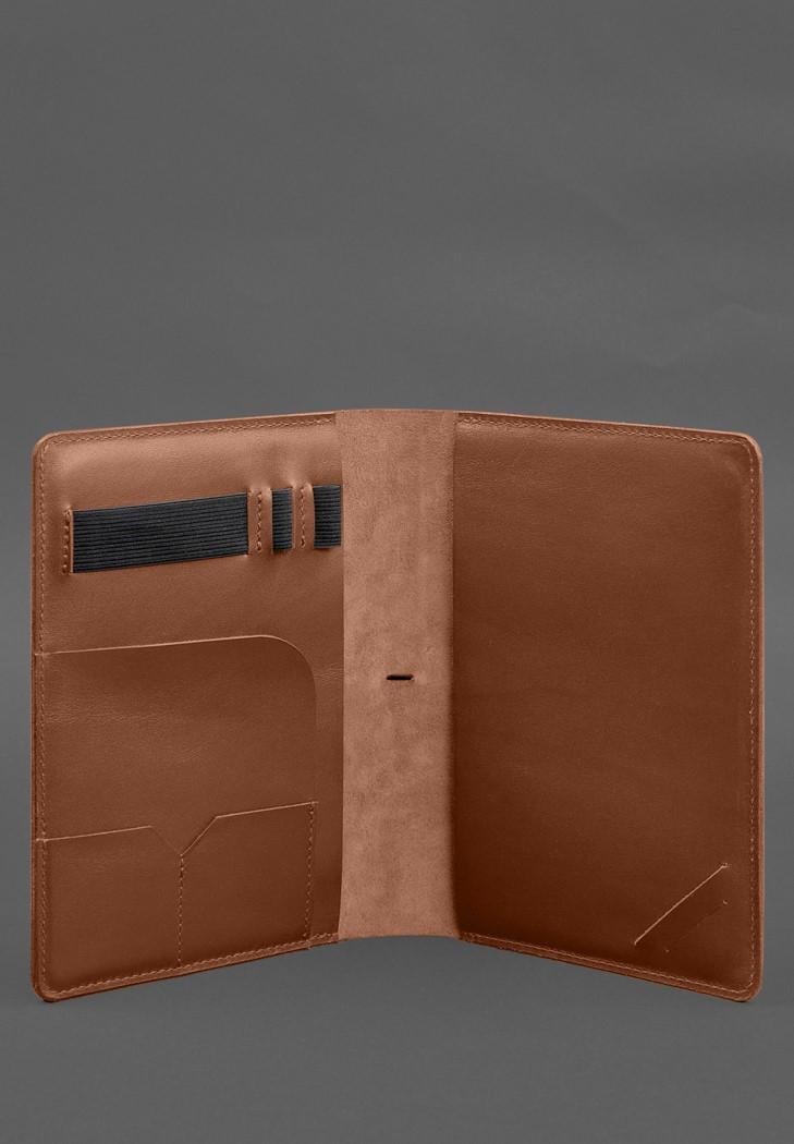 Блокнот шкіряний Софт-бук 9.4 А5 Світло-коричневий (A-028801) - фото 2