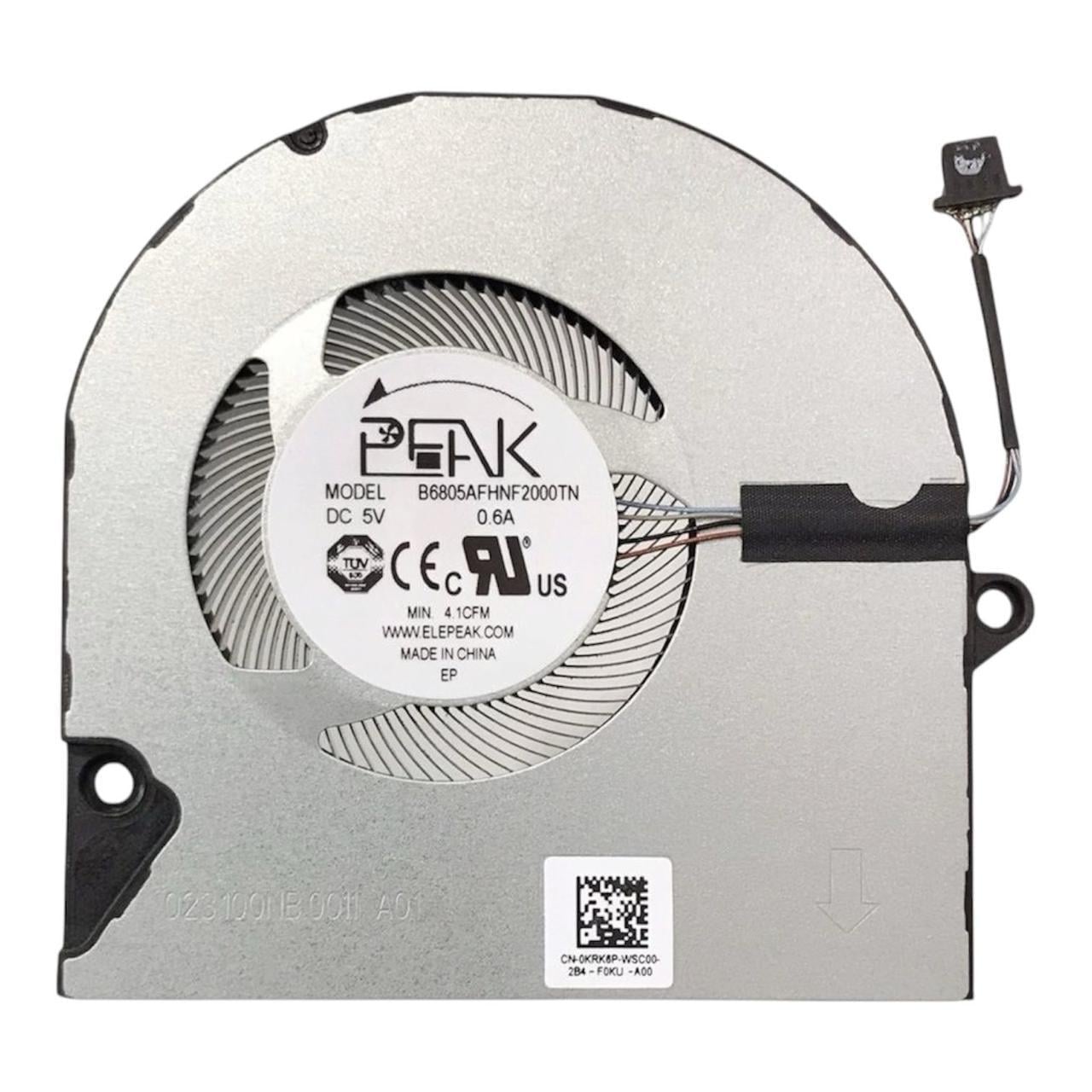 Кулер для ноутбука Dell Vostro 5510/5515 Inspiron 5410/5415/0KRK6P