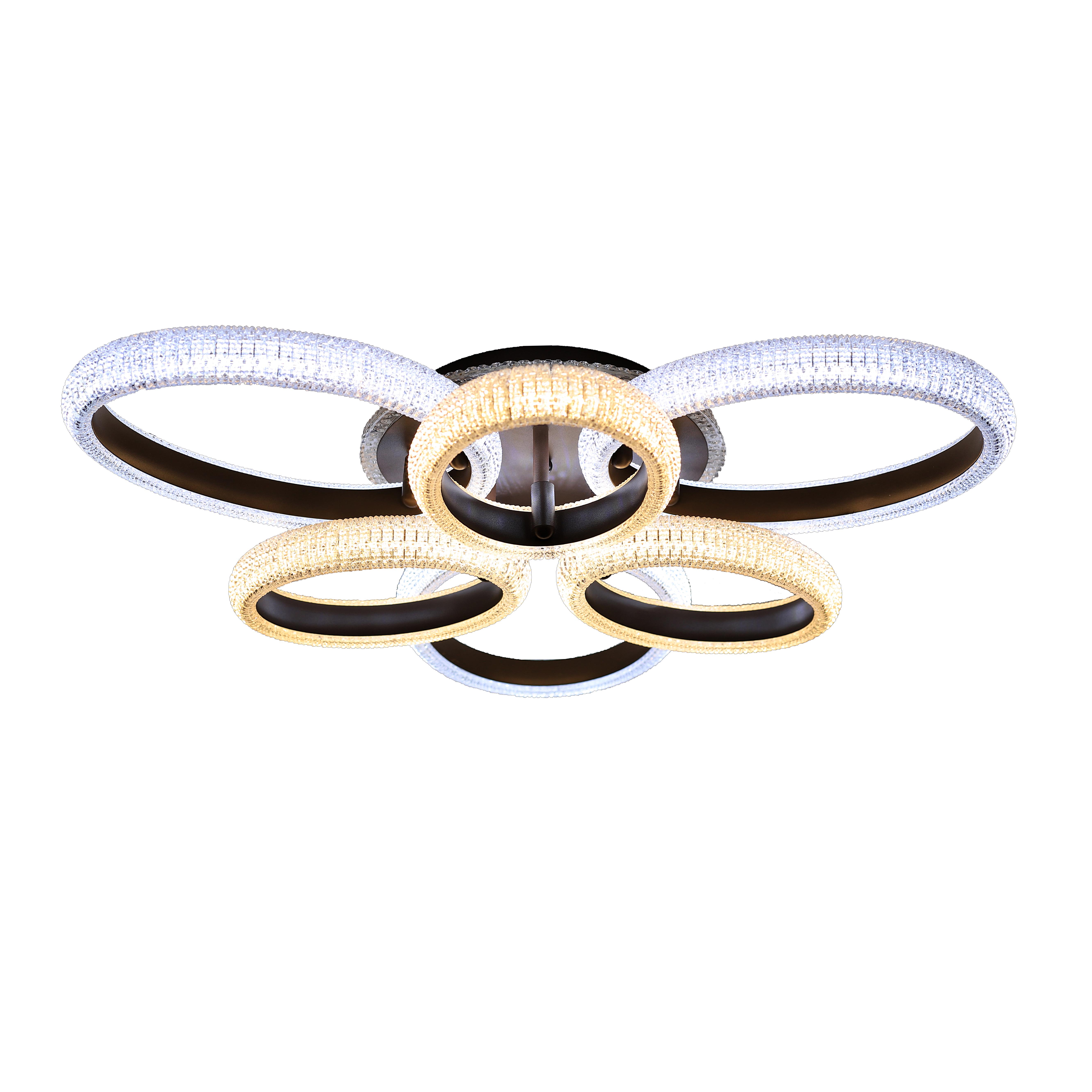 Люстра светодиодная Sirius B YH403/3+3 150 W 16 W акриловая