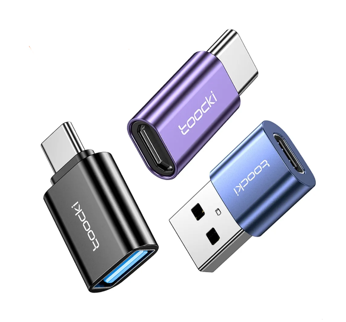 Комплект адаптеров Toocki OTG 3шт. (TQ-OTG01)