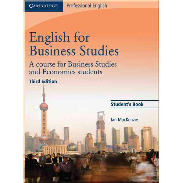 Книга "English for Business Studies Third Edition Student's Book" Ian MacKenzie (ISBN:9780521743419) - фото 1