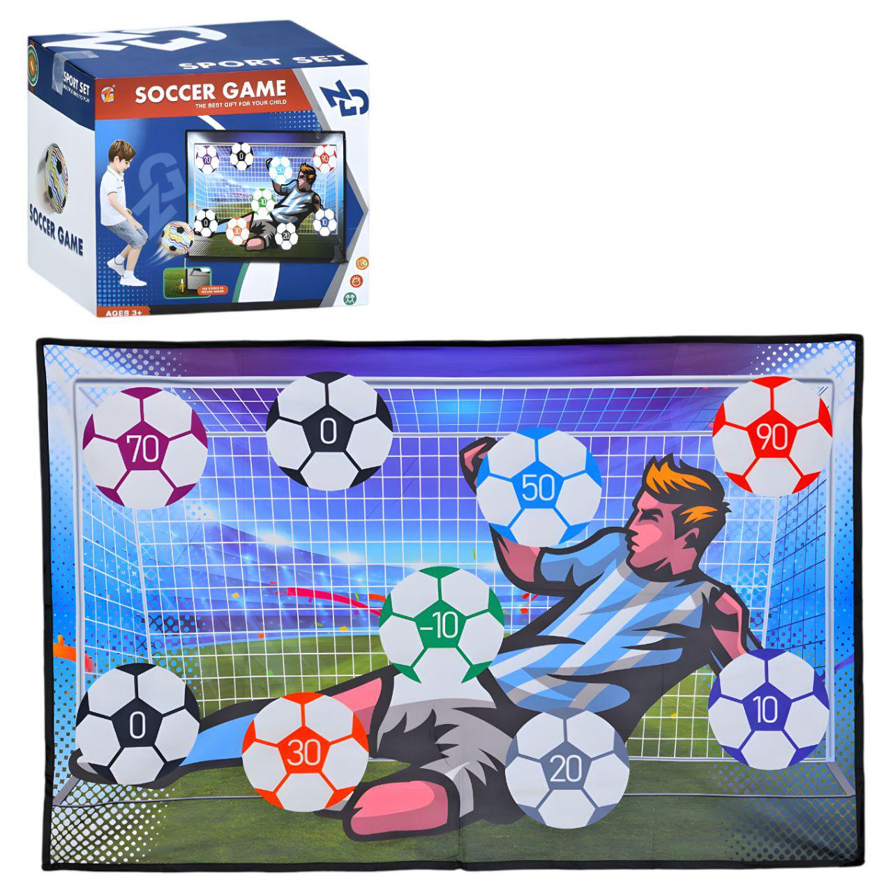 Ворота футбольные MR 1392 для тренировки точности ударов с мягким мячом на липучках (26407541) Ворота футбольные MR 1392 для тренировки точности ударов с мягким мячом на липучках (26407541)