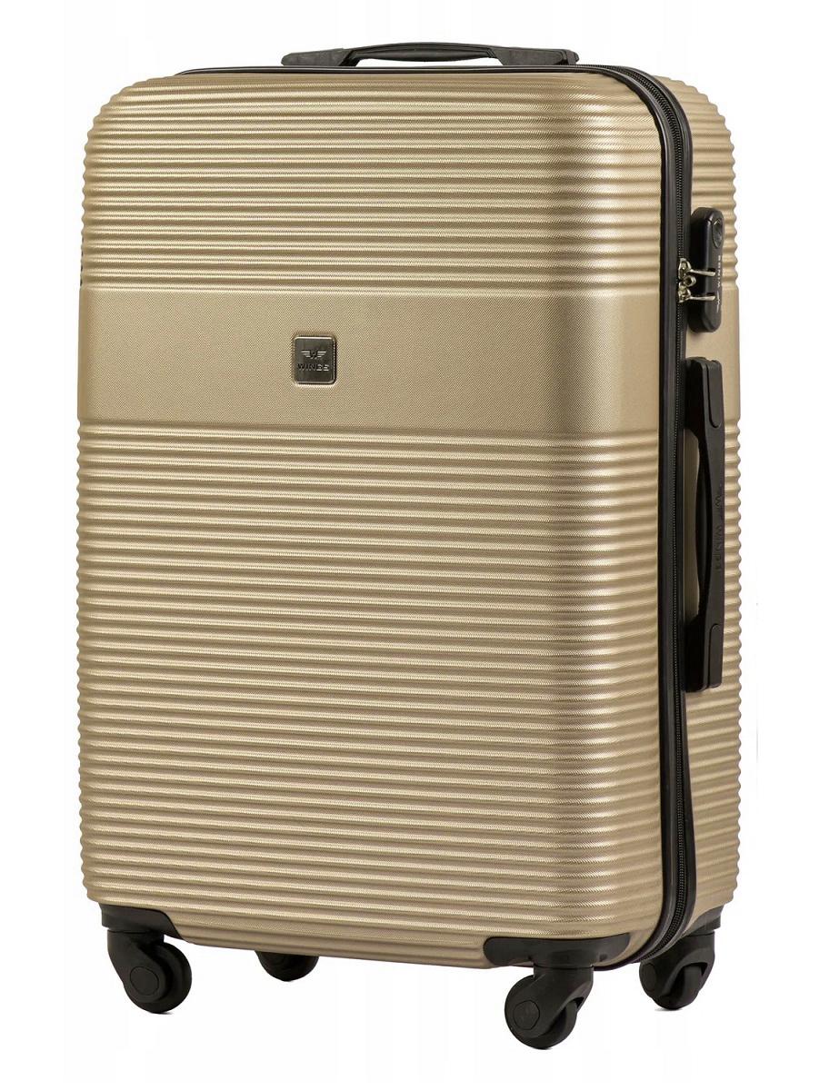 Валіза Wings 5398 середня пластикова Шампань (Wp00598)