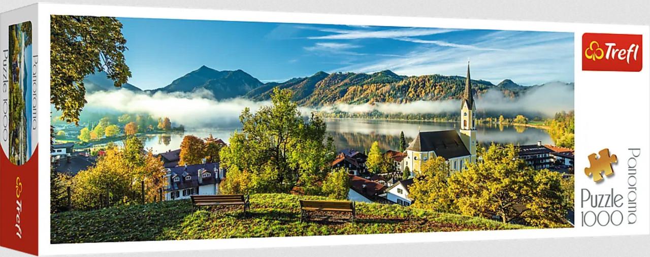 Пазл Trefl На берегу озера Шлірзе Панорама 1000 ел.