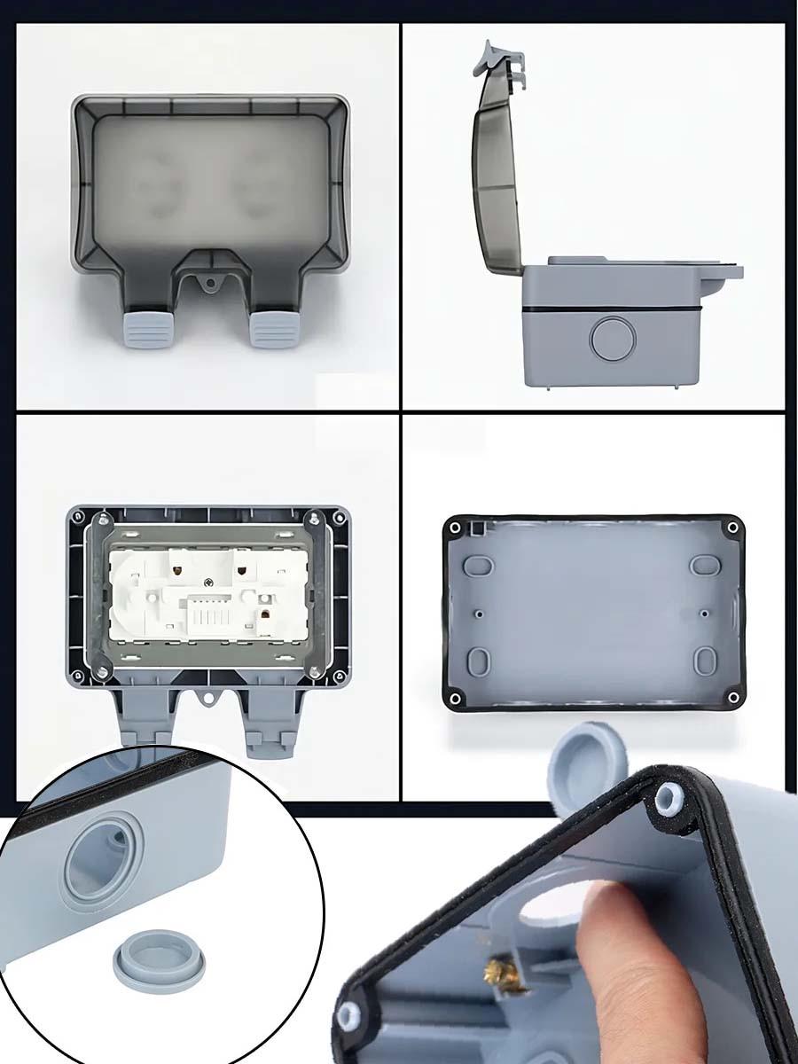 Розетка зовнішня вологозахищена RHCP-66 - фото 9 Розетка зовнішня вологозахищена RHCP-66 - фото 9