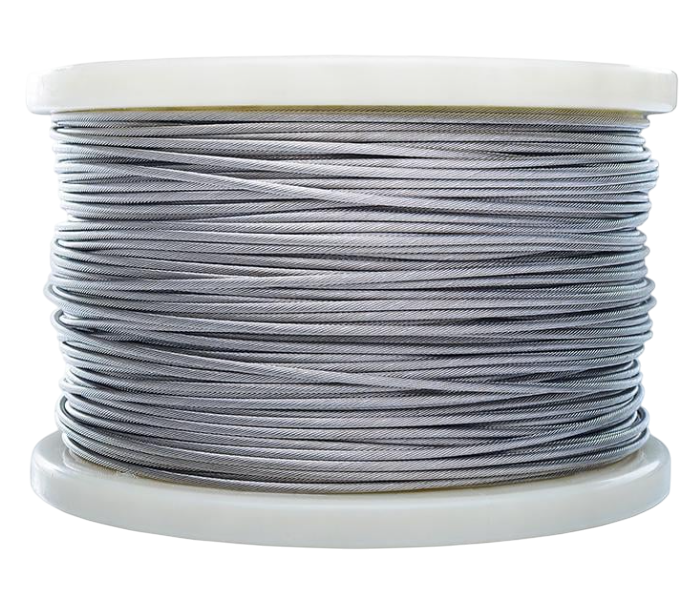 Трос Apro 3 мм DIN 3055 6х7+1х7 нержавеющий А2 200 м (WR-G3N)