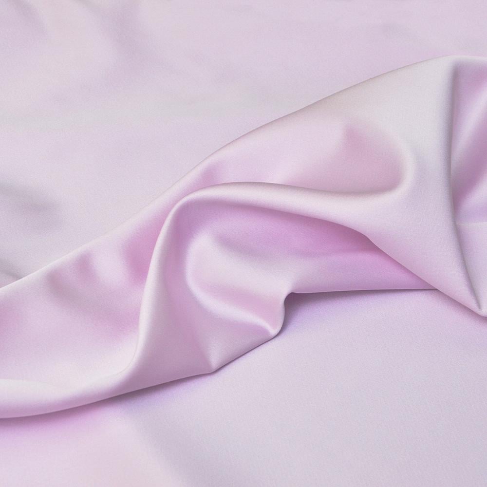 Ткань костюмная атласная Scarlett V-59 Розово-сиреневый (15357)