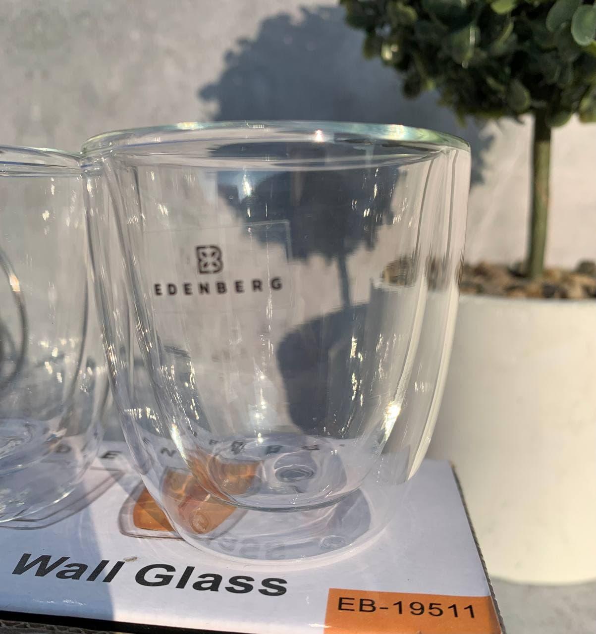 Набір склянок Edenberg із подвійними стінками 2 шт. 80 мл (EB-19511) - фото 4