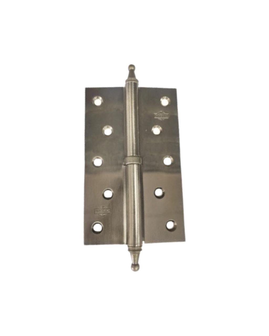 Накладная дверная петля Imperial 125 мм АВ с декором Накладная дверная петля Imperial 125 мм АВ с декором