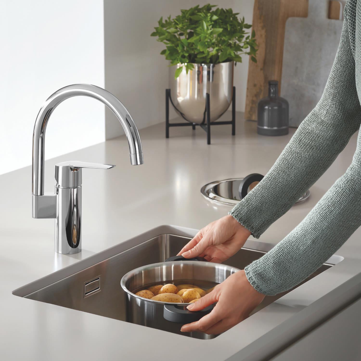 Смеситель для кухни Grohe Start 30469000 однорычажный Хром (149551) - фото 7